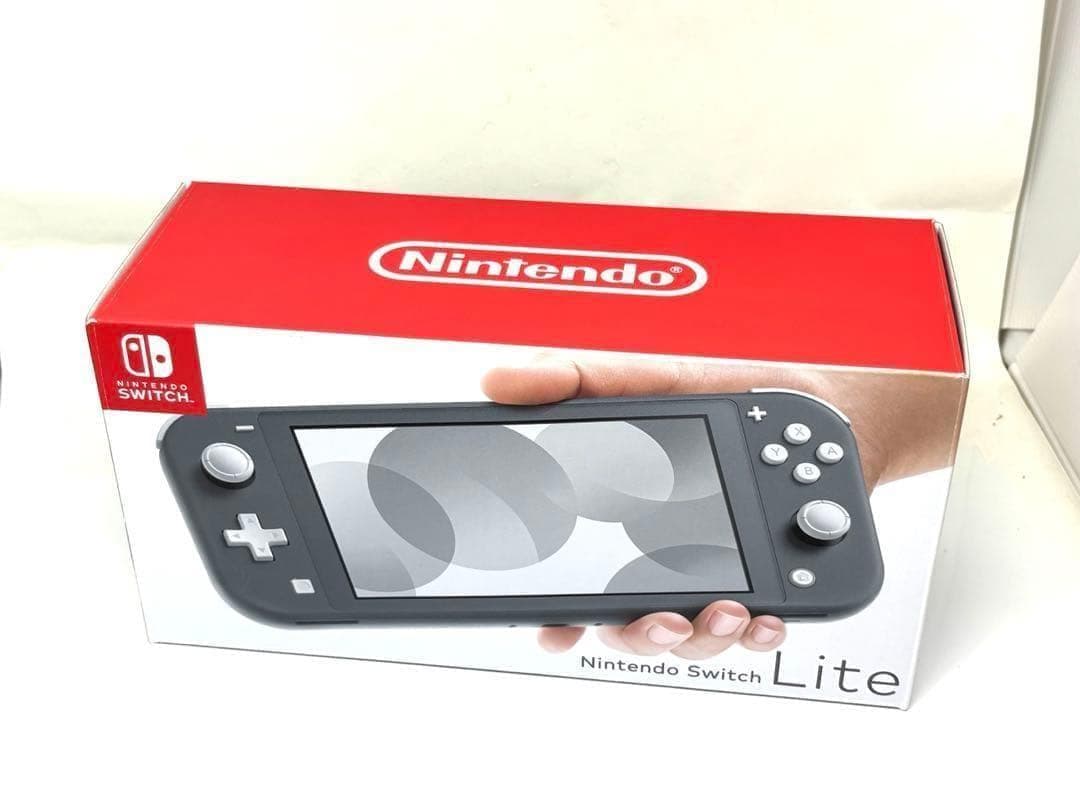 すぐに遊べる！Nintendo Switch Lite グレー 本体セット