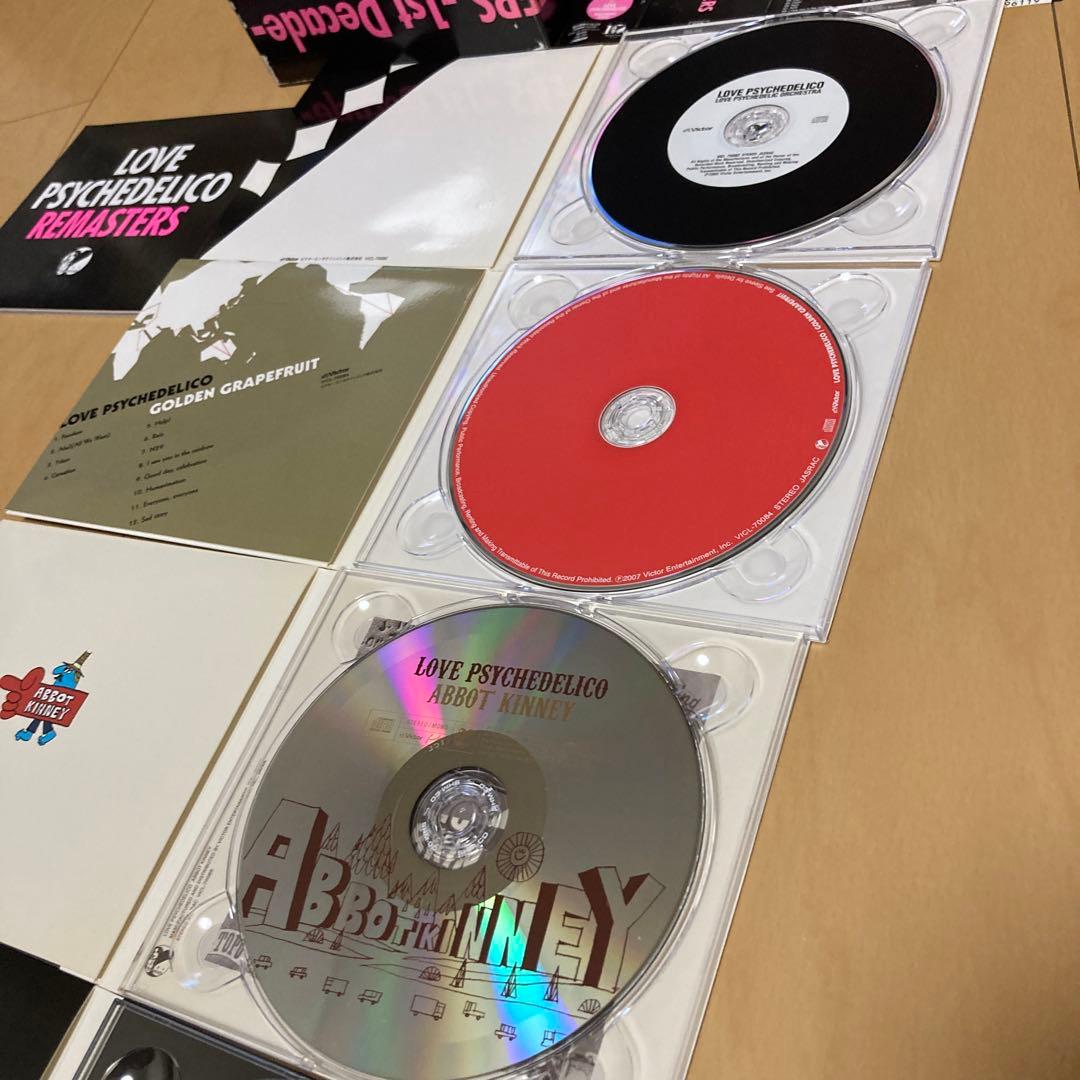 【即購入ok!!】LOVE PSYCHEDELICO 10周年記念BOX