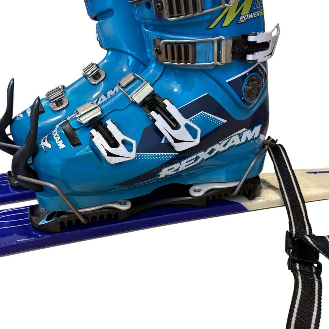 メンズ　サロモン ショートスキー　ファンスキーセット　25-25.5cmブーツ付