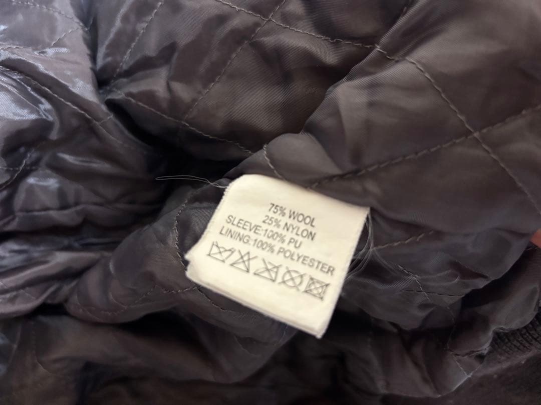 レアGood Enough Classics サイドレザースタジャン ブラウン