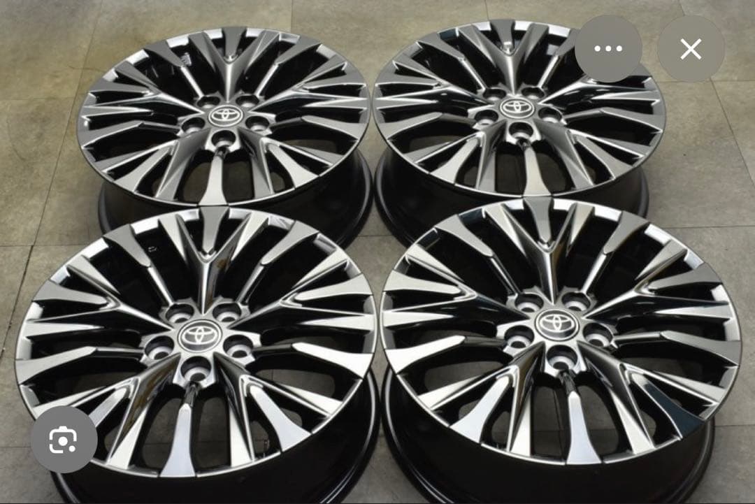 トヨタ 19インチ 純正ホイールのみ4本