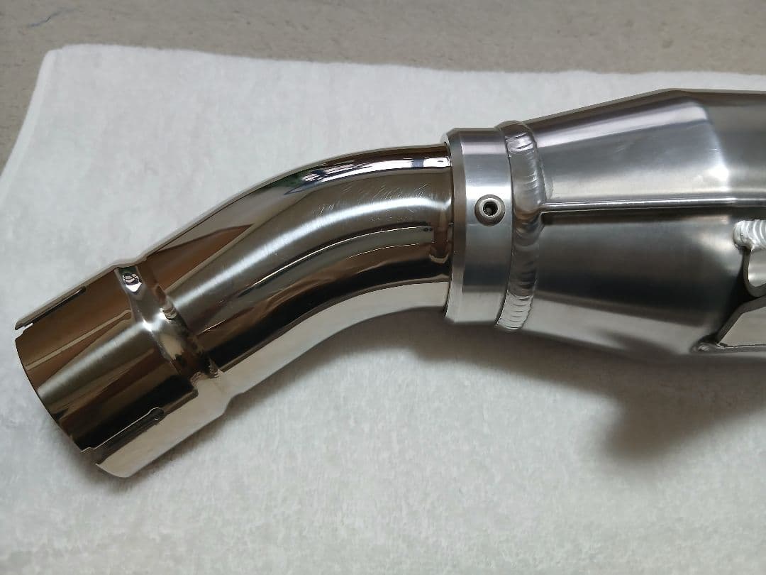 ステンレス製スリムマフラー