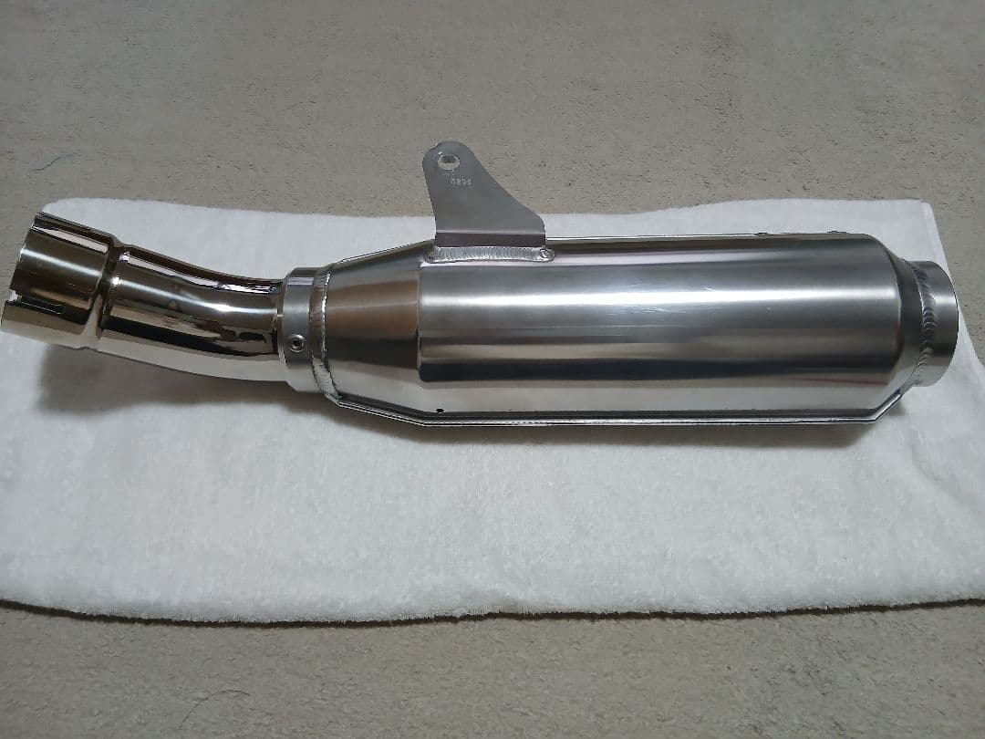 ステンレス製スリムマフラー