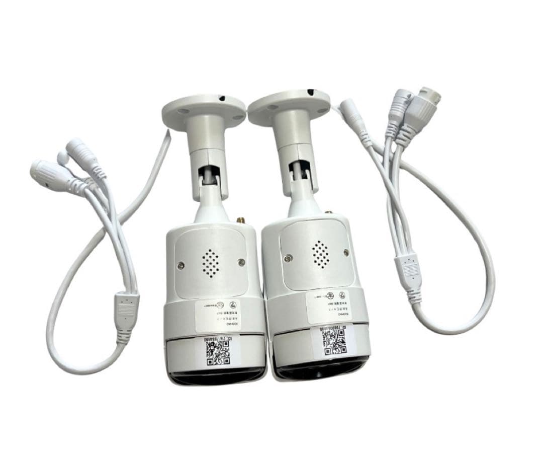 SOOHAO WIFI 防犯カメラ２台 セット モニター付き　容量 2T 人気