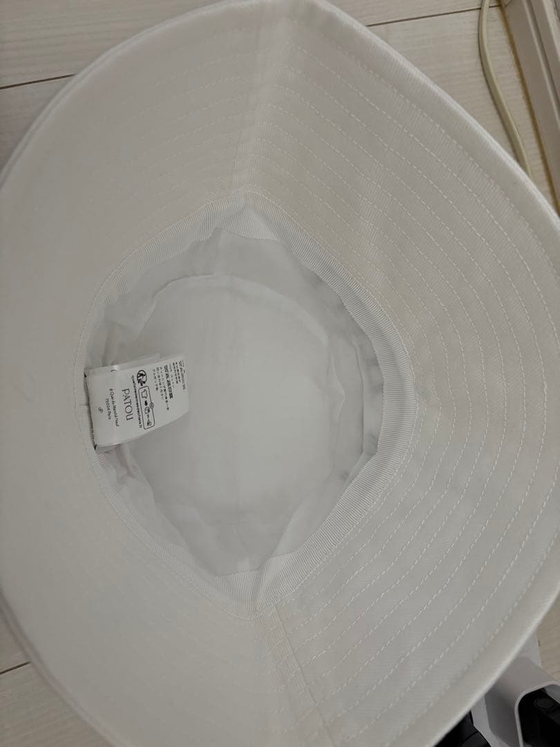 PATOU バケットハット M ホワイト