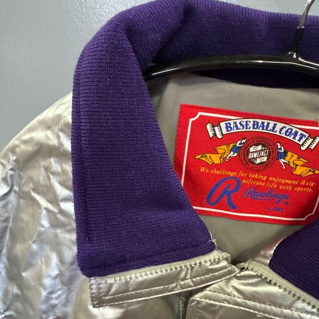 Rawlings ローリングス　スタジャン　シルバー　asics 光沢