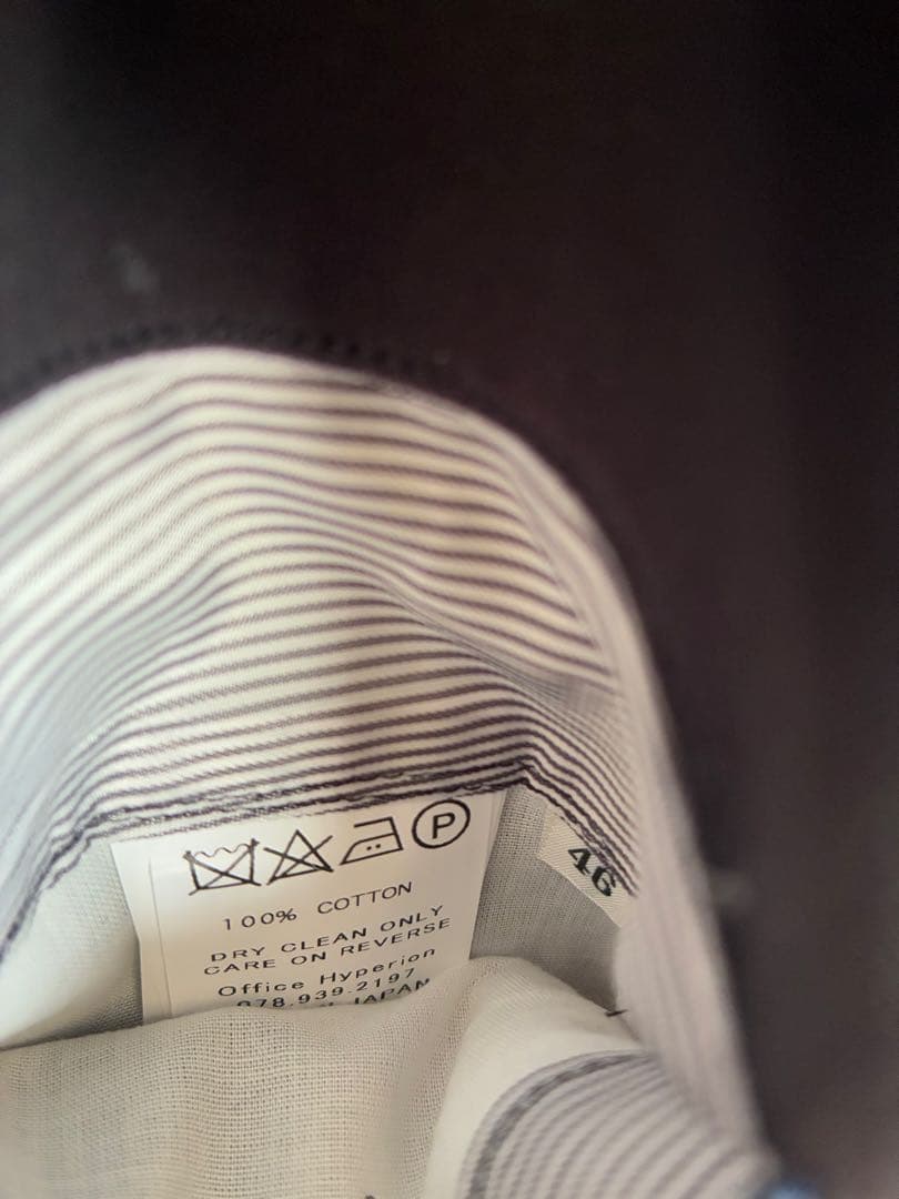 山口ストアー　コットンギャバ　ジャケット46　貴重 ブレザー　ザボウ