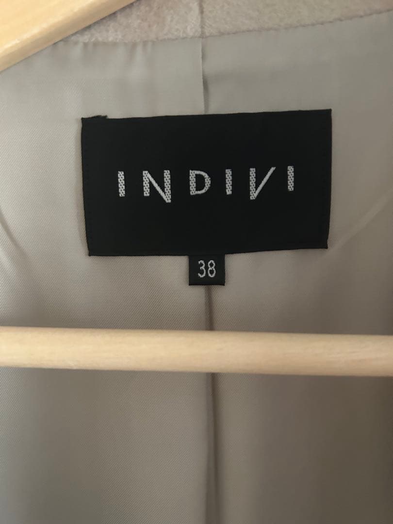 インディヴィ　チェスターコート　38