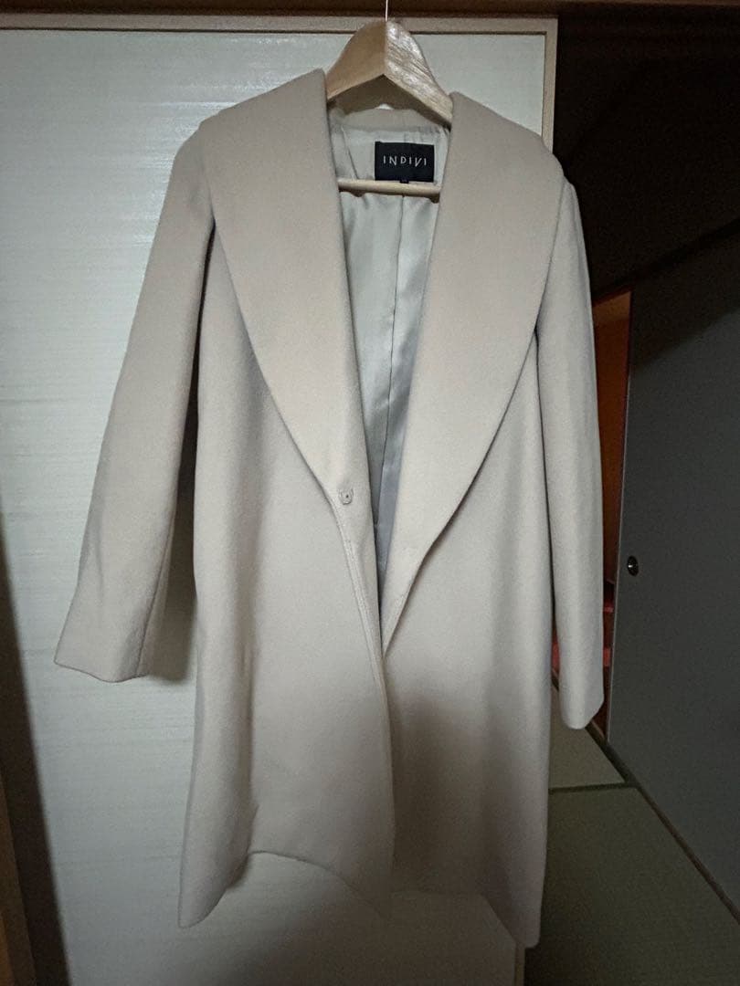 インディヴィ　チェスターコート　38