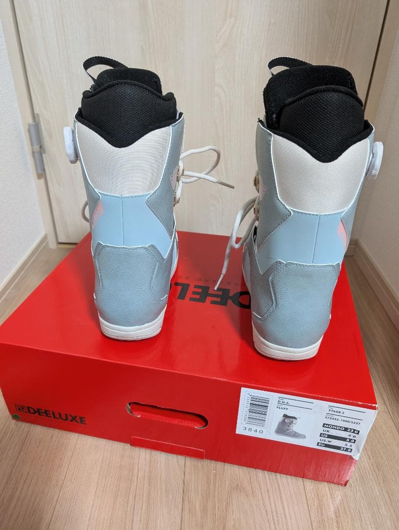 Deeluxe ディーラックス DNA 水色スノーボードブーツ 23 cm