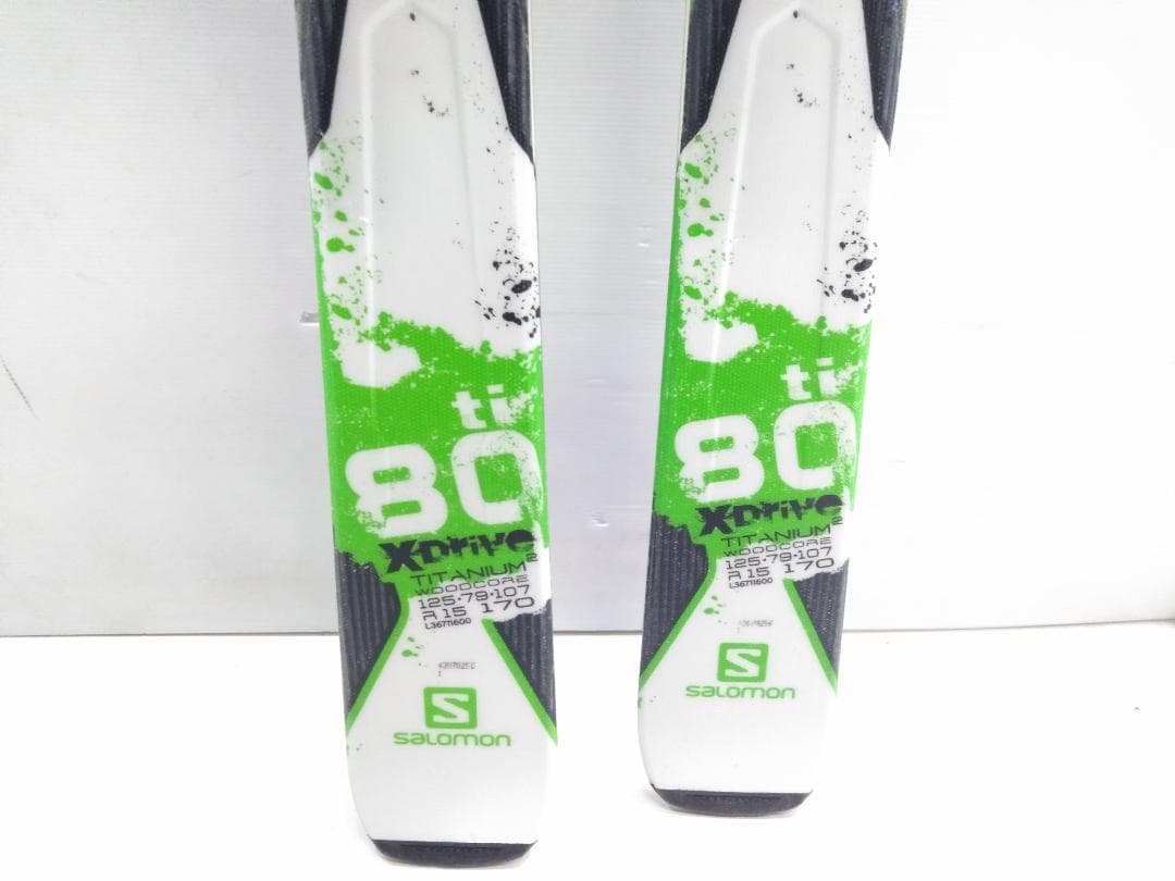 サロモン X-Drive 80 TI 170cm 簡単ビン Z12 スキー ◇