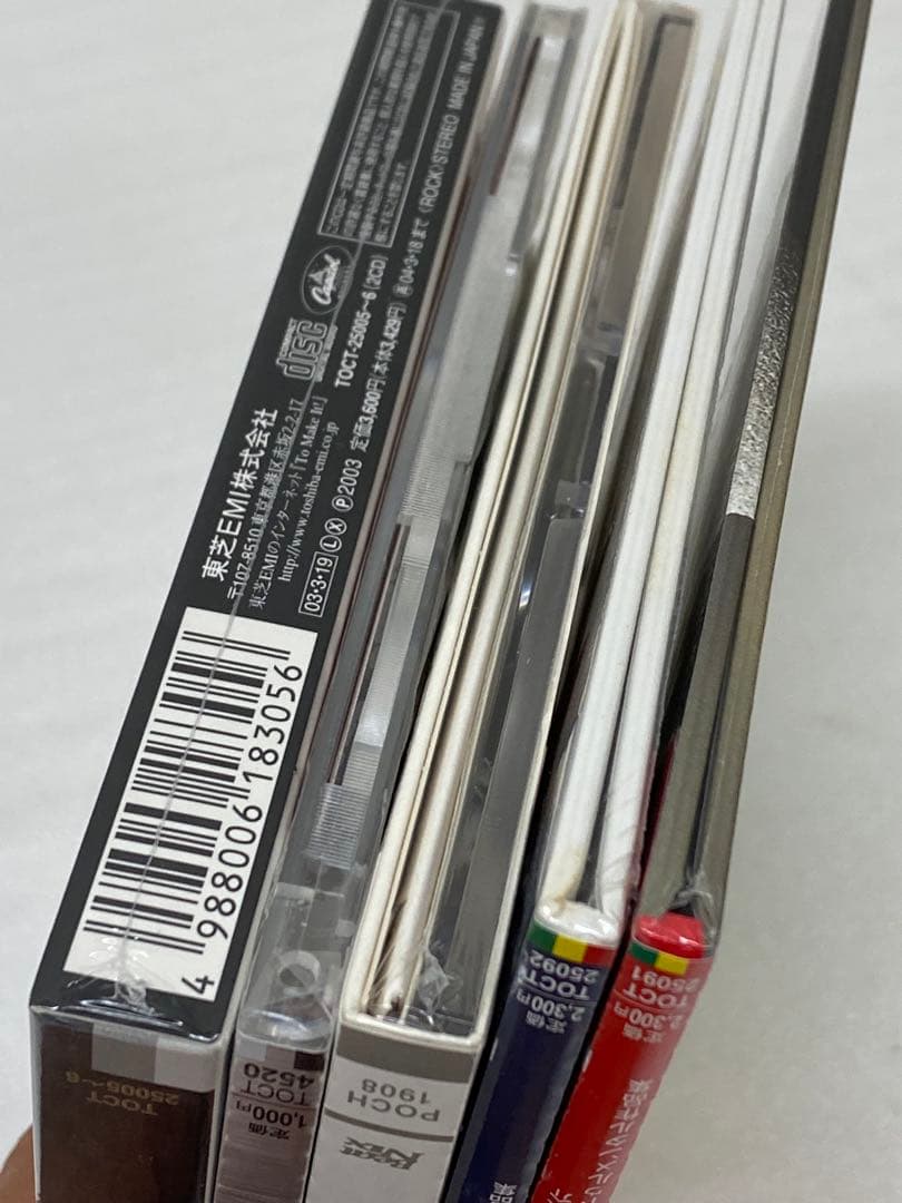 3-2838 【未開封品】氷室京介CD 5点まとめ