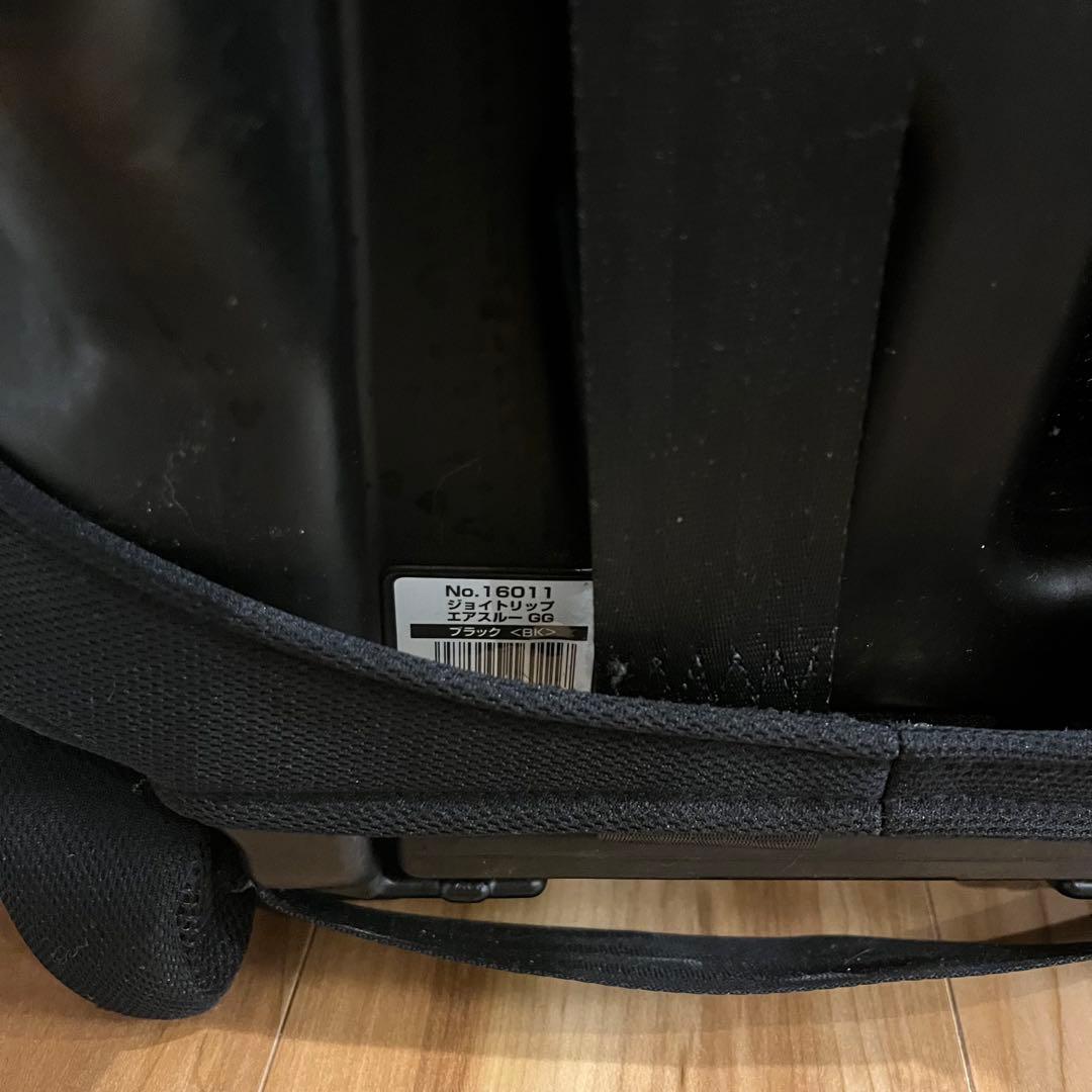 【美品】 コンビ ジョイトリップ エアスルー GG ブラック ジュニアシート