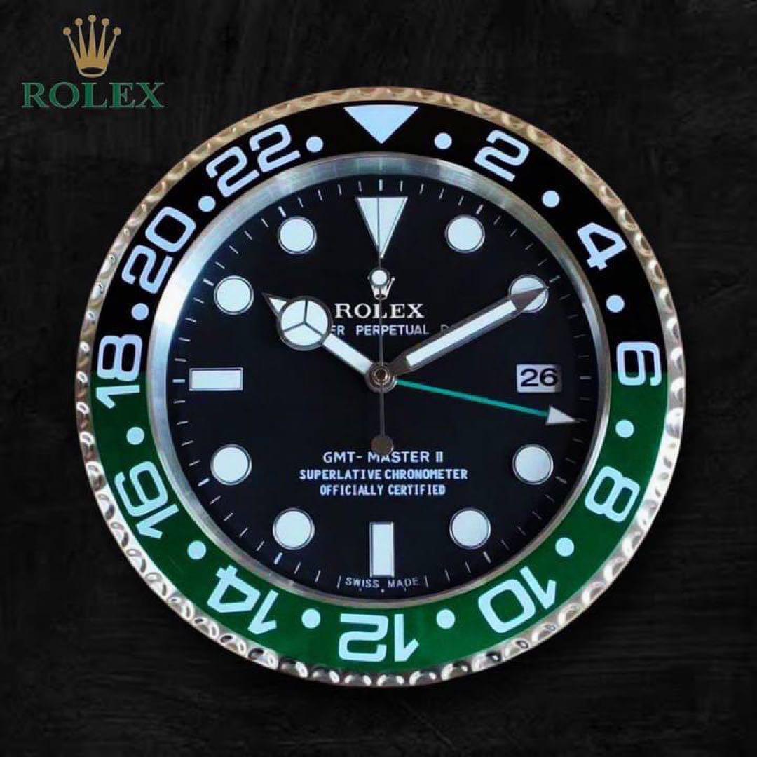 リプロダクト品　新品未使用 希少品 ROLEX gmtマスター　グリーンブラック