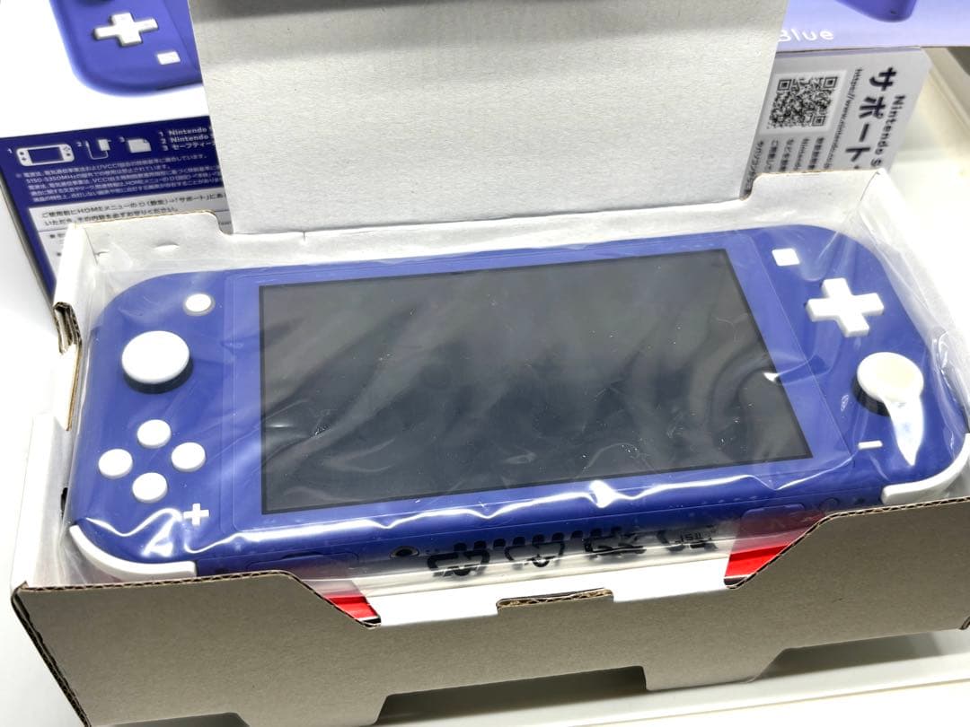 新品未使用✨Nintendo Switch Lite ブルー本体 付属品完備
