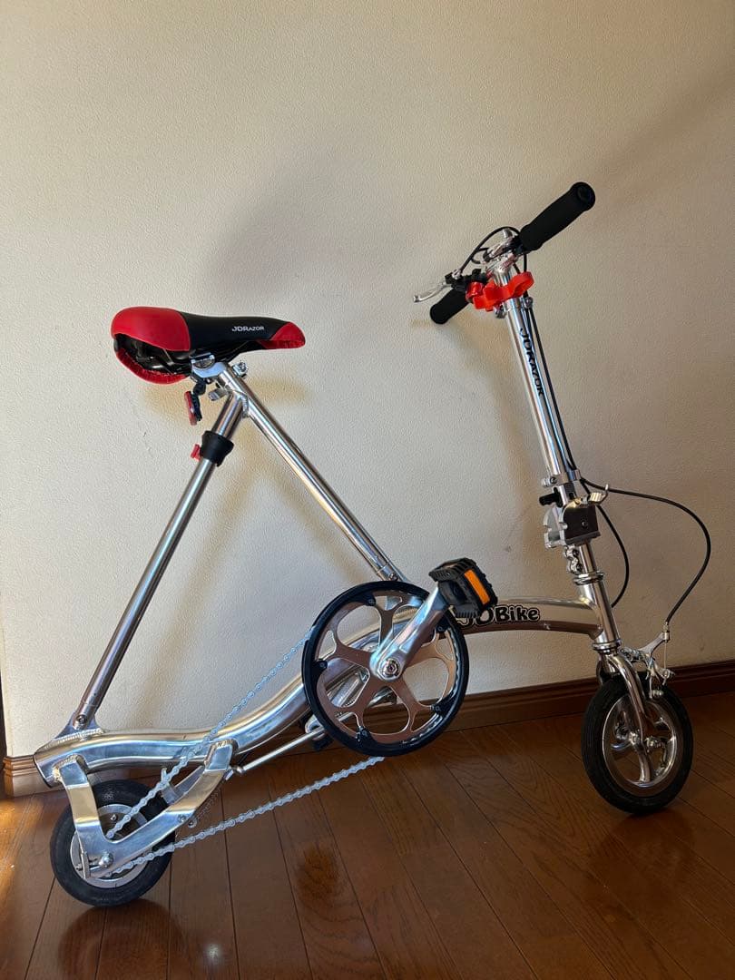 軽量アルミフレーム折りたたみ自転車