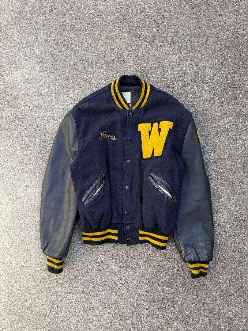 m*c様 70s〜 レザースタジャン usa製 チェーンステッチ 短丈 アメカジ