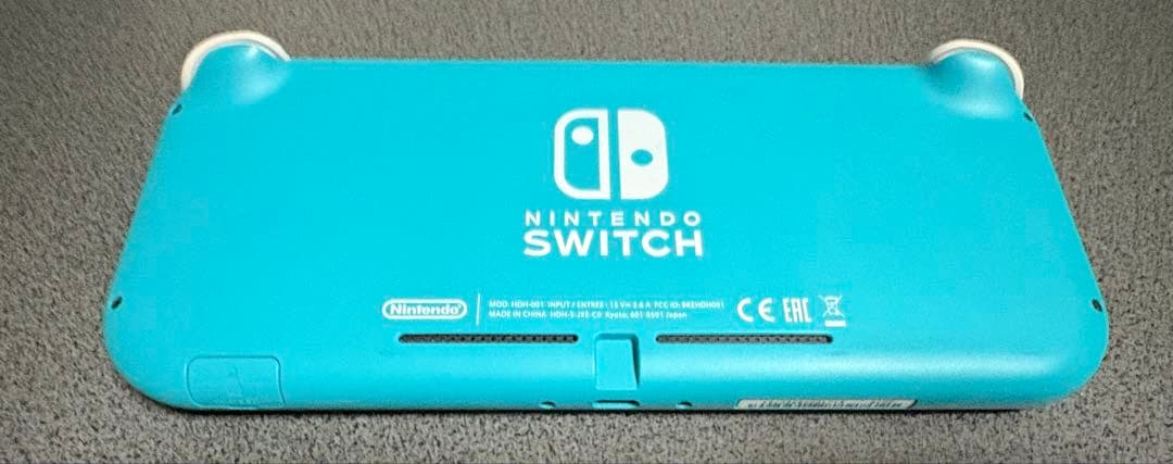 NintendoSwitch Lite ターコイズ 本体 純正充電機 箱無し