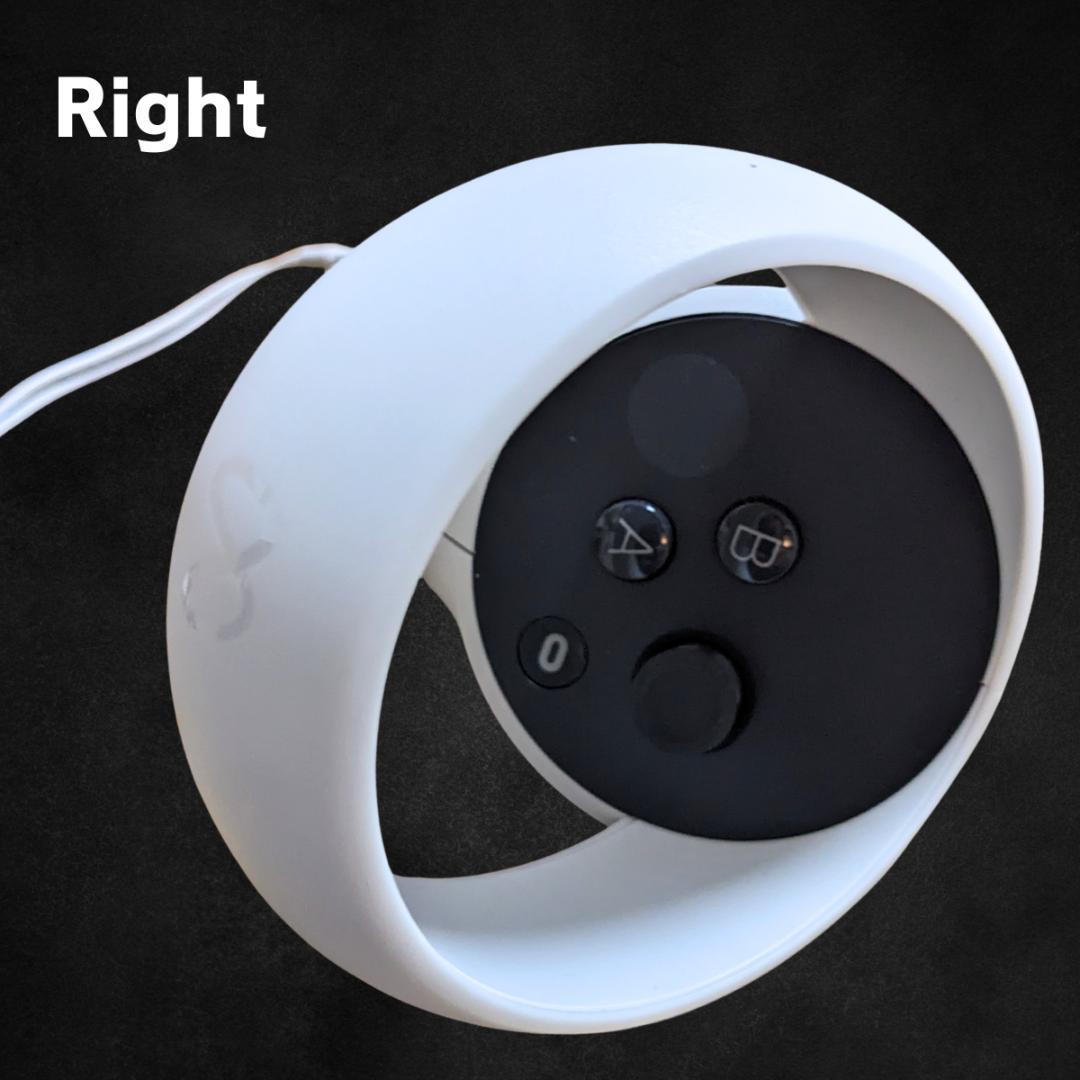 【極美品】 Quest 2 右コントローラー Right メタロゴ