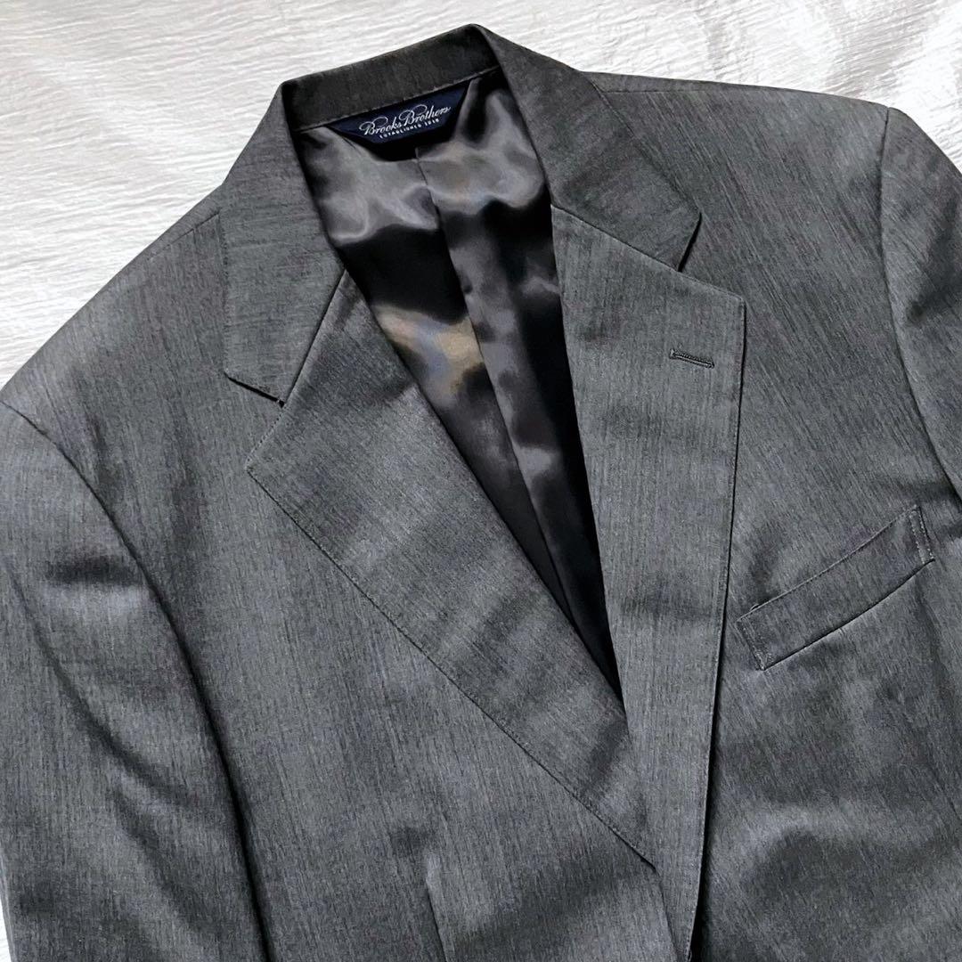 【極美品】Brooks Brothers スーツ グレー 日本製 サイズ40 L
