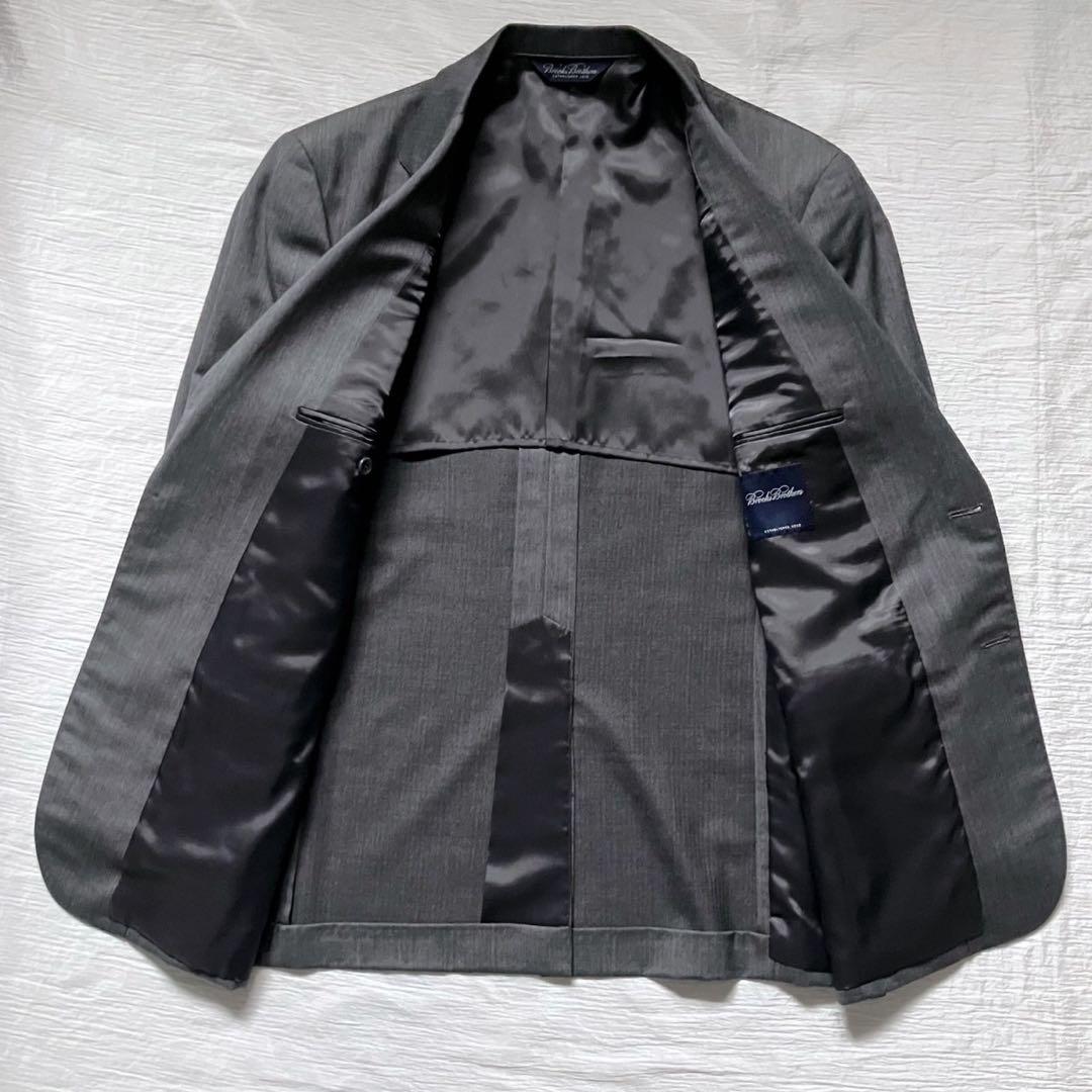 【極美品】Brooks Brothers スーツ グレー 日本製 サイズ40 L