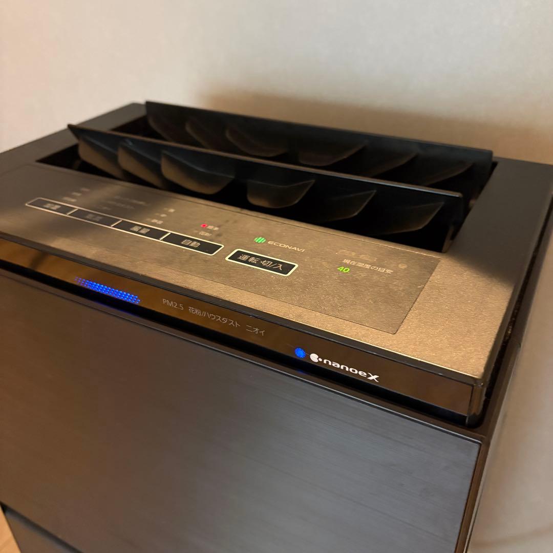 【直接受渡専用】Panasonic ナノイーX 空気清浄機 ブラック