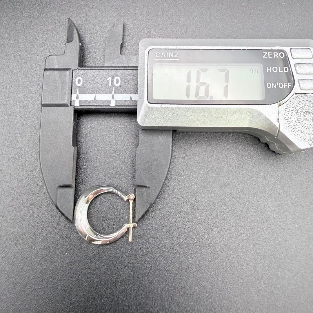 ◆【美品】SYMPATHY OF SOUL MOON HOOP 片耳用 ピアス①