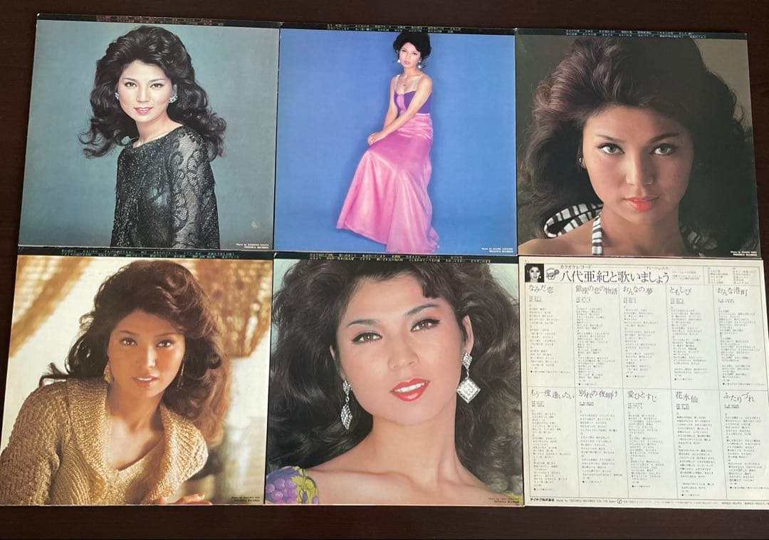 八代亜紀 夜のつづき レコード ジャズアルバム & 流行歌 LP BOX 6枚組