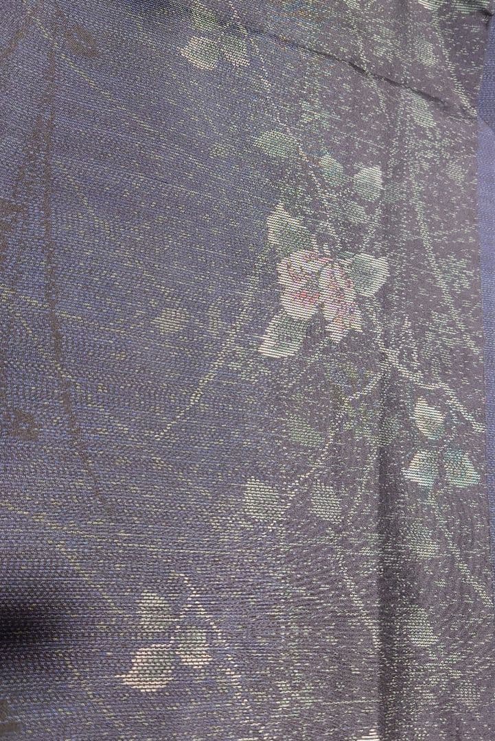 【あんこ❣】スーパートールサイズ❣　 大島紬　身丈179 裄70　しつけ付