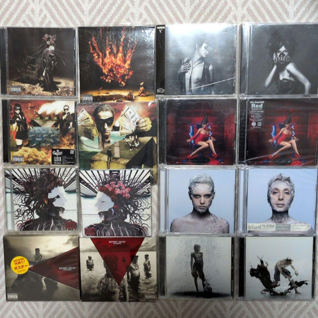 the GazettE CDシングル.アルバム45枚セット