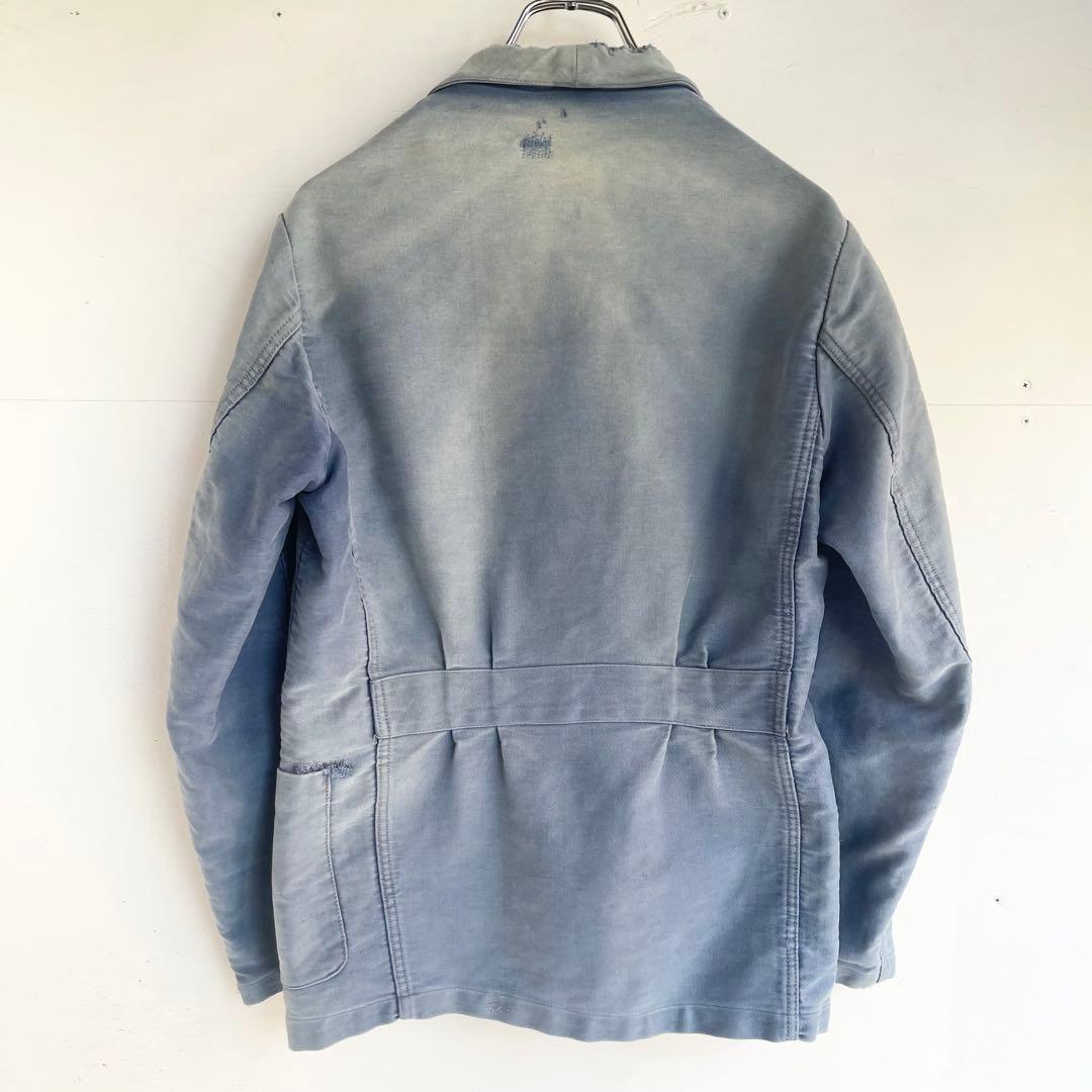 60s フレンチ モールスキンジャケット ワークジャケット ユーロ ヨーロッパ