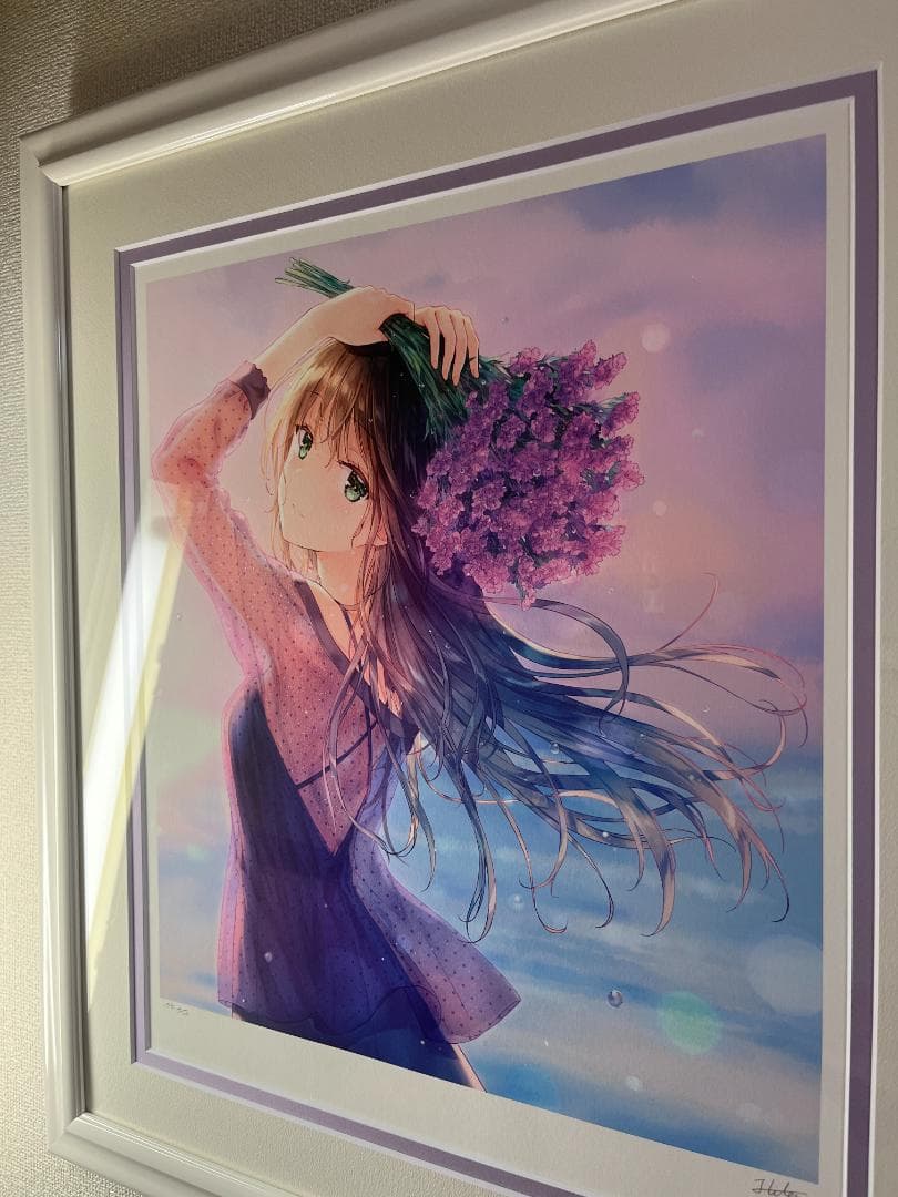 Hiten「Limonium」アールビバン版画 【保証書付】