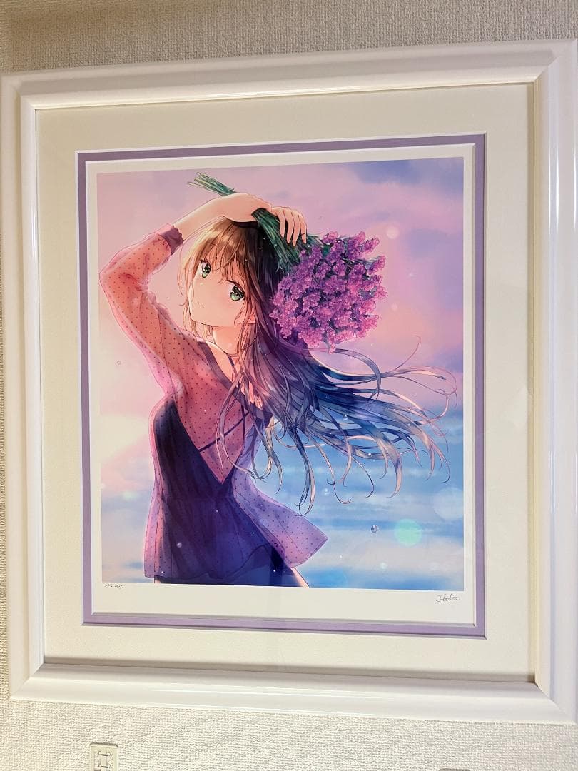 Hiten「Limonium」アールビバン版画 【保証書付】