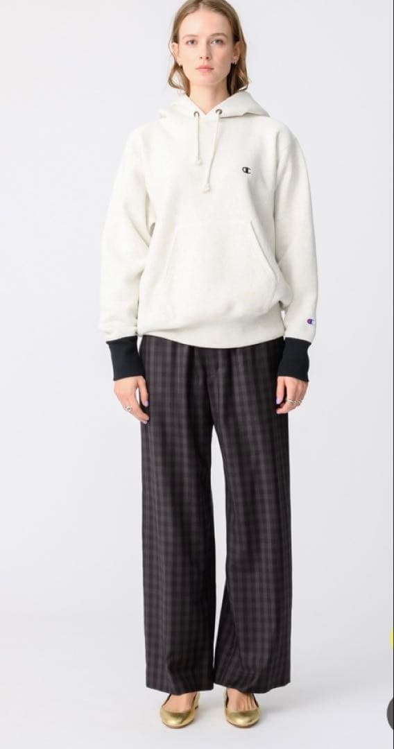 ロンハーマン別注チャンピオン　プルオーバー フーディー　Sサイズ　オートミール