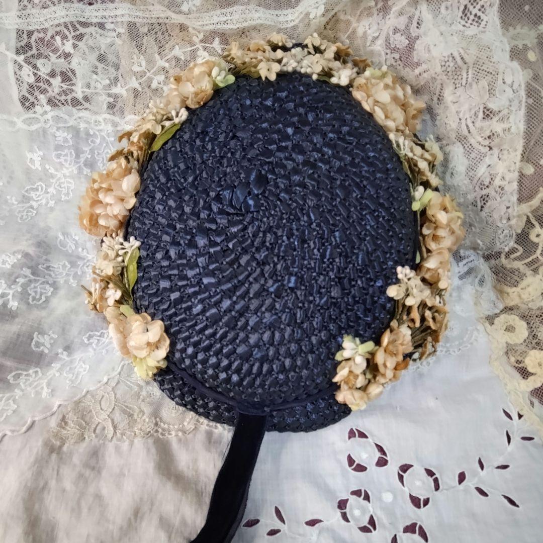 ✨アンティーク？ヴィンテージ？✨お花沢山の帽子✨