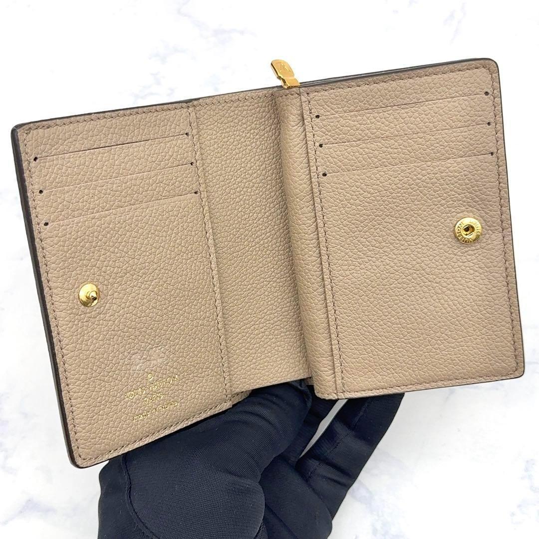 【ほぼ新品】ルイヴィトン ポルトフォイユ クレア アンプラント ガレ 折り財布