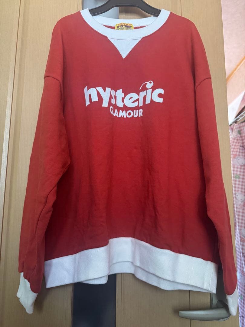 ヒステリックグラマーチェリーロゴオーバーサイズ