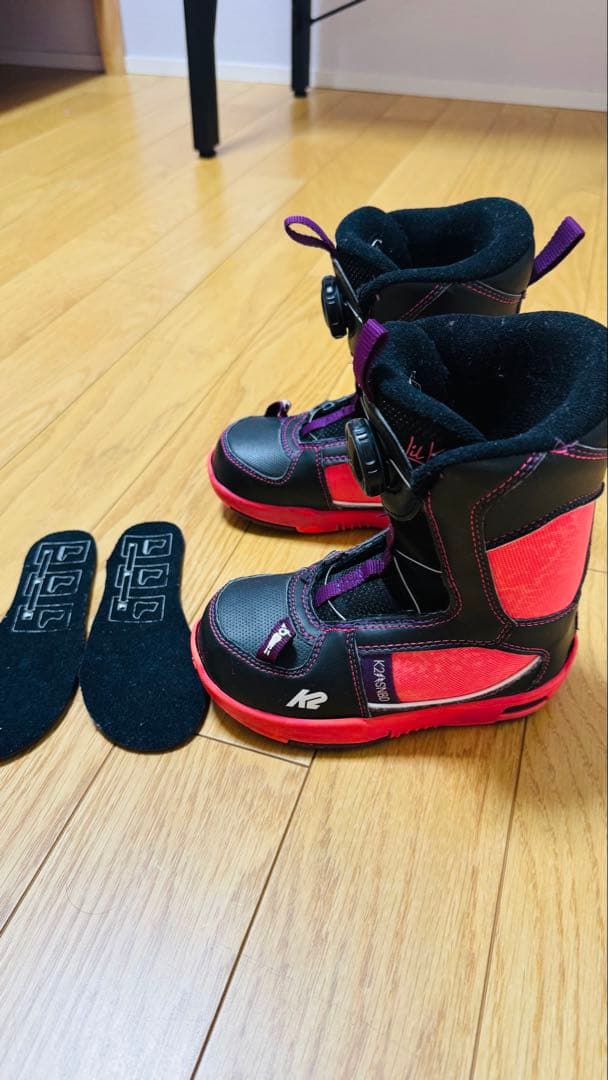 K2 ケーツー　キッズ　スノーボード板　3点セット　90センチ