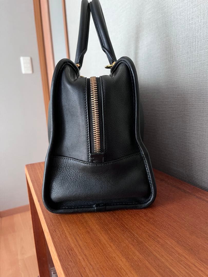 本物　シリアル有　ロエベ　loewe アマソナ　36 ブラック