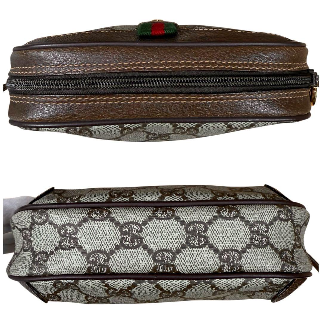 【極美品】GUCCI グッチ ショルダーバッグ GGスプリーム シェリーライン