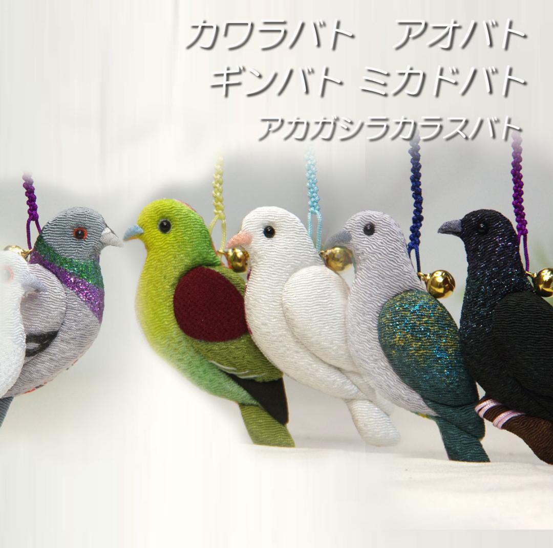 カワラバト　アオバト　ギンバト　ミカドバト　アカガシラカラスバト
