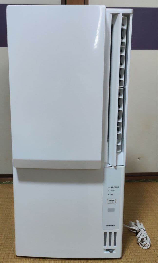 コロナ 窓用エアコン 冷暖房兼用タイプ CWH-A1824R 標準窓枠付き