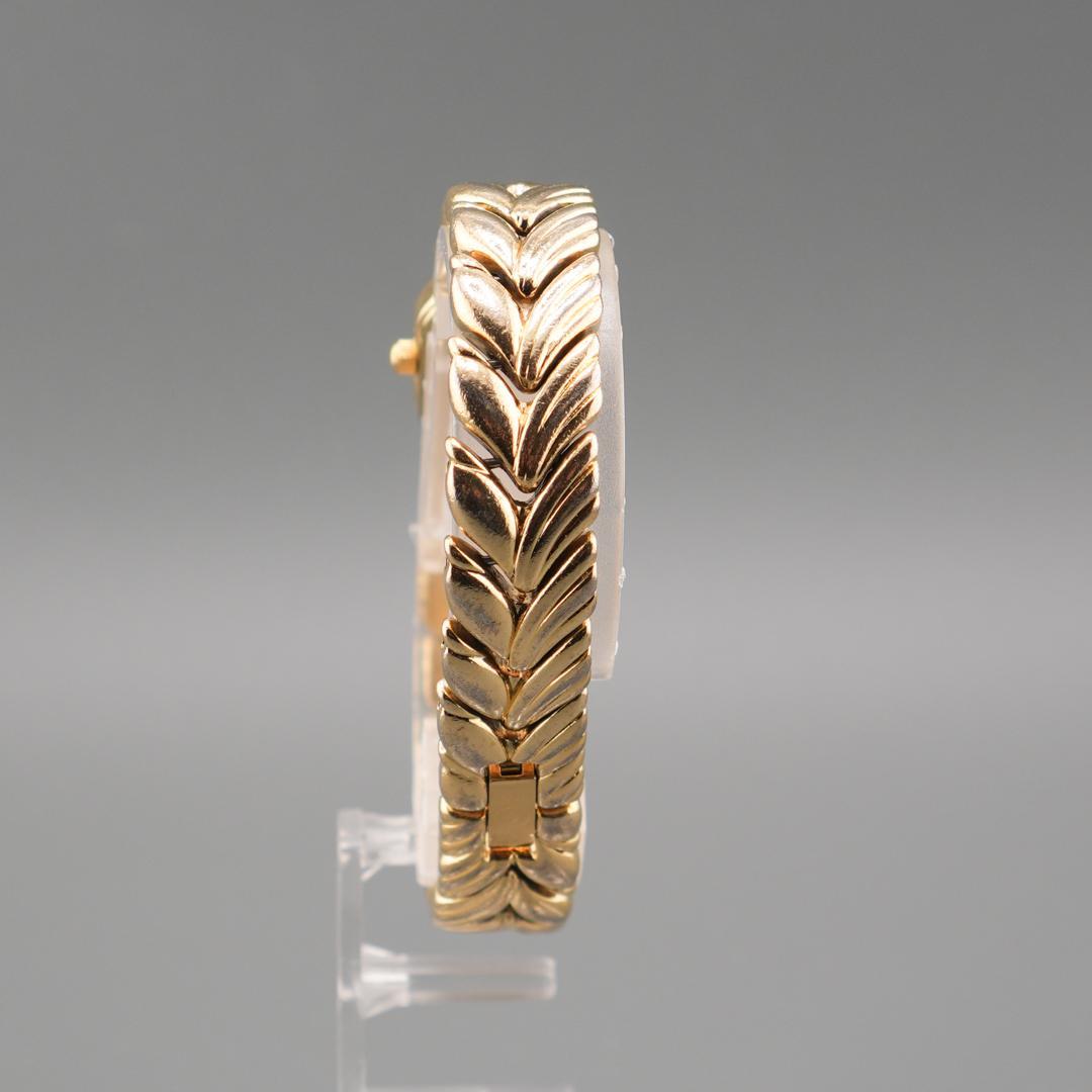 美品 GRES 1P ゴールド ブレスレッド 腕時計 電池新品 クォーツ