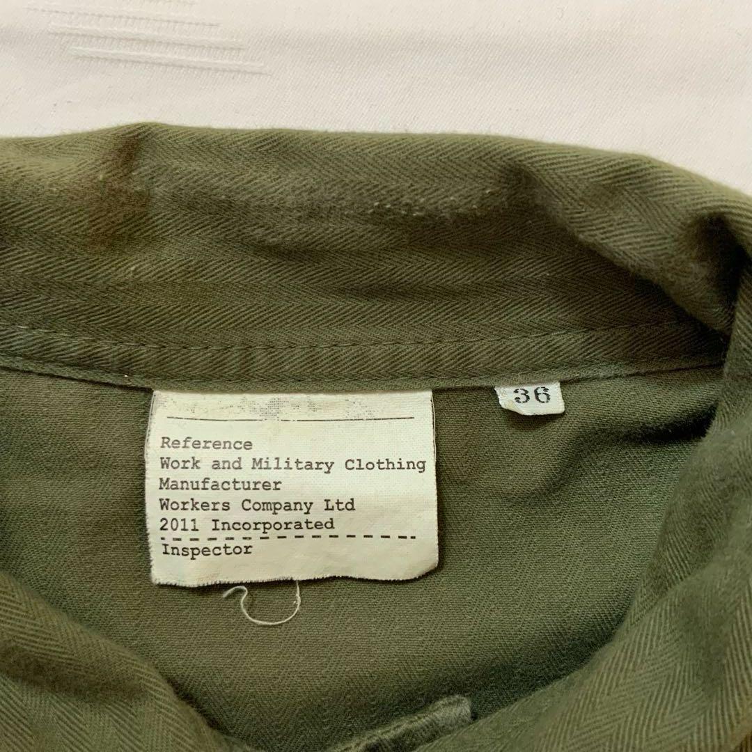 WORKERS ワーカーズ ミリタリージャケット 36