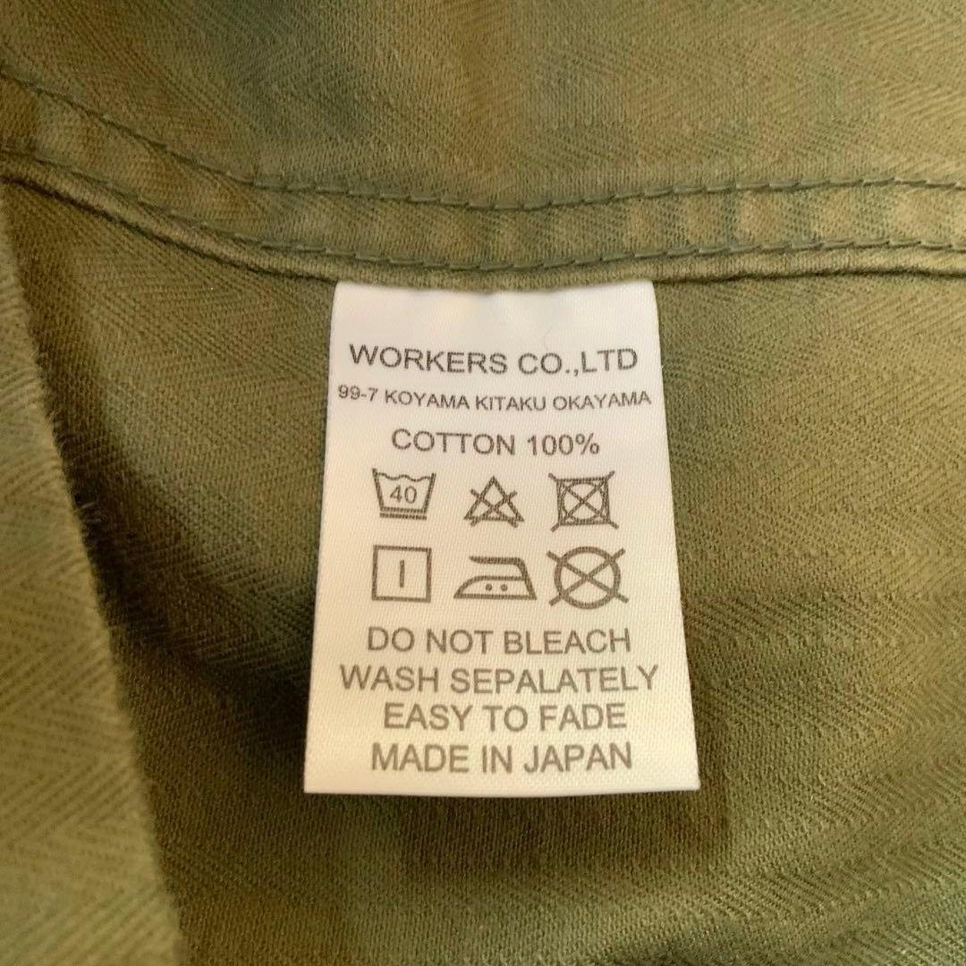 WORKERS ワーカーズ ミリタリージャケット 36