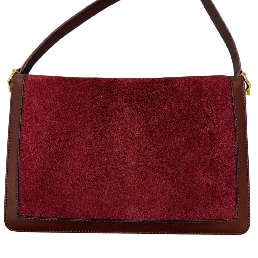 【鑑定済】Cartier マストライン ヴィンテージ ショルダーバッグ