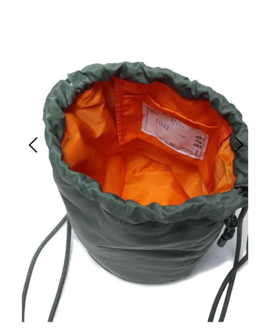 バッグ sacai s Kinchaku / Nylon Twill-B/KHAKI