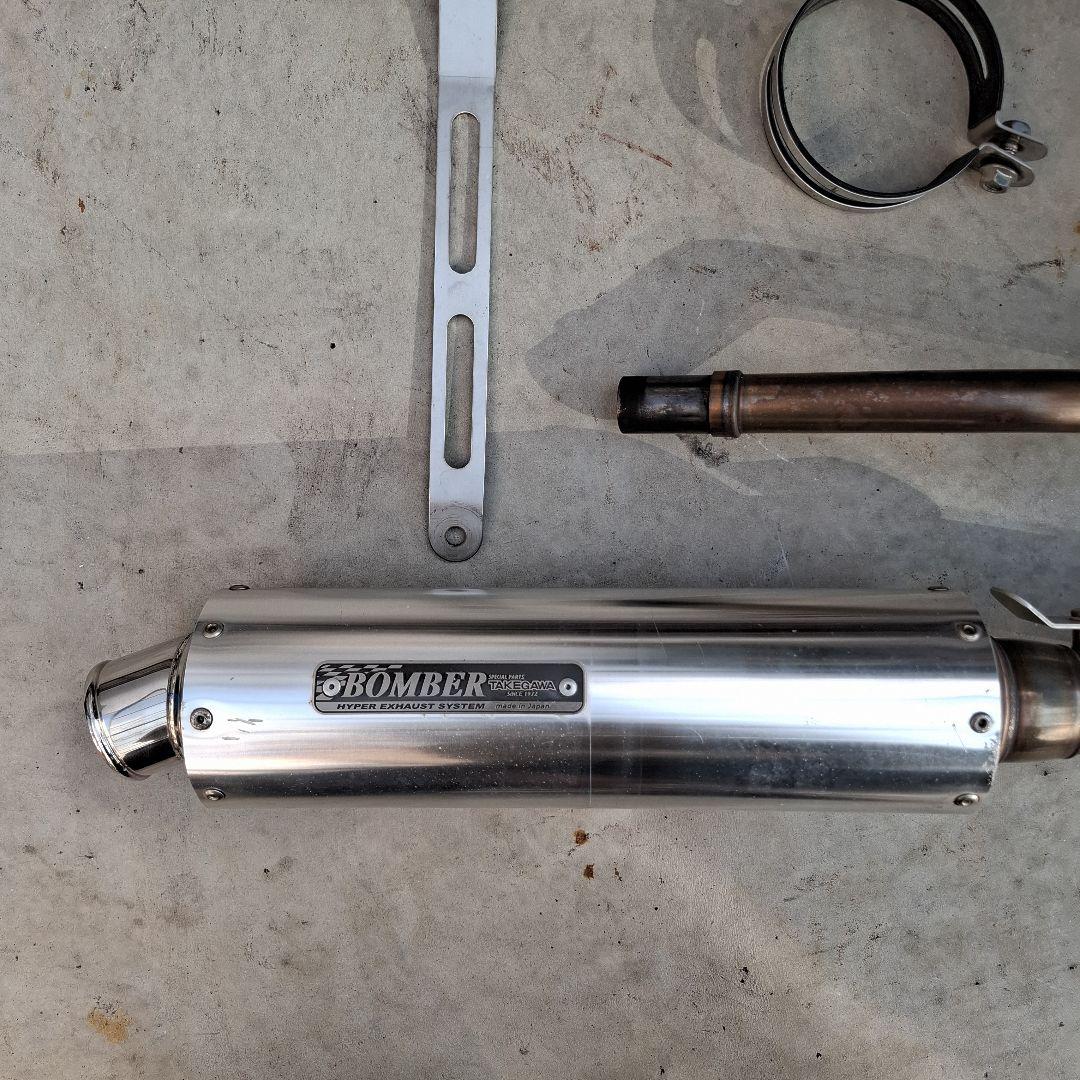 スーパーカブ110 ja07 タケガワ ボンバーマフラー