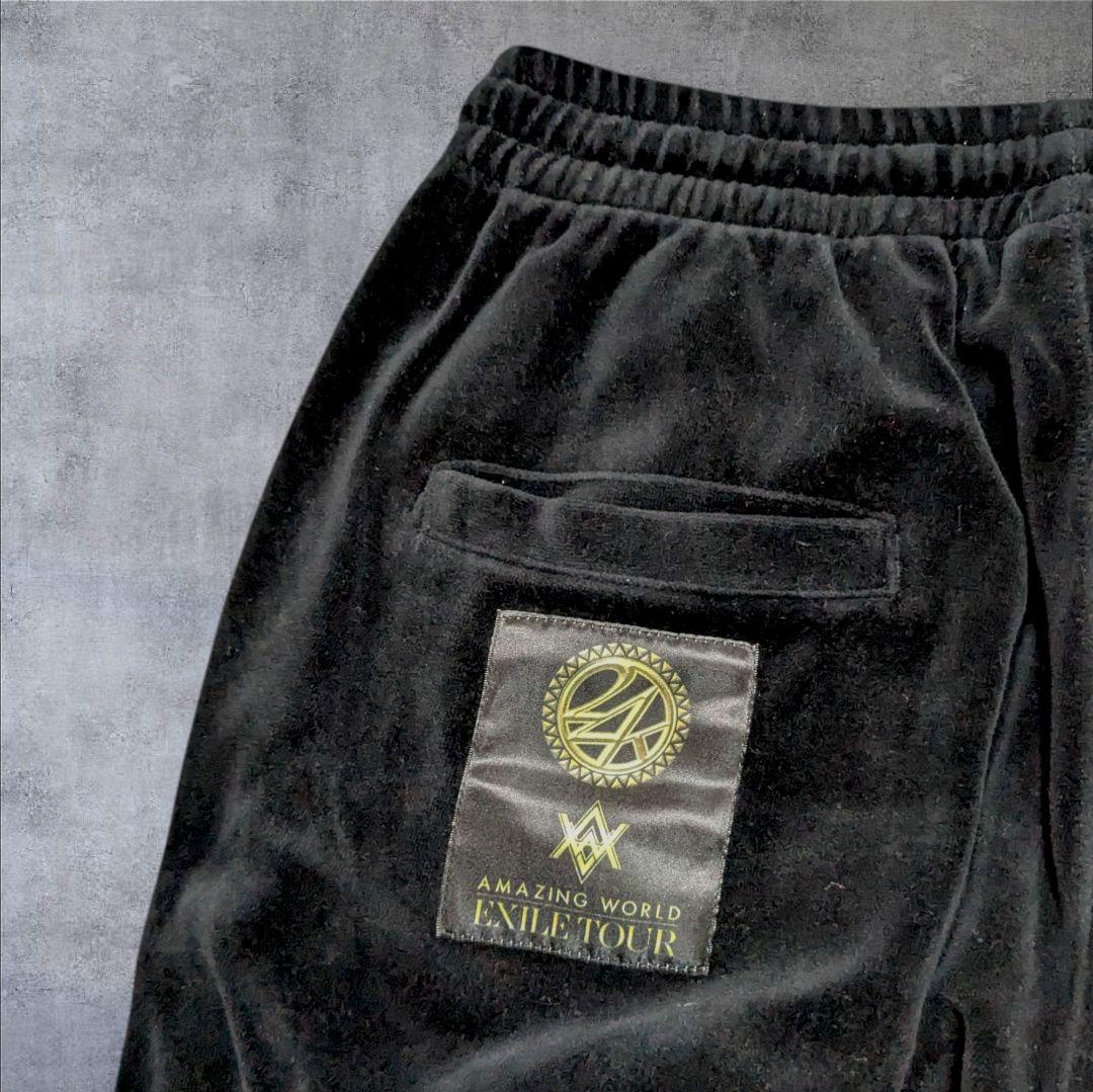 24karats EXILE ベロアジャージ セットアップ 上下 完売品М　美品