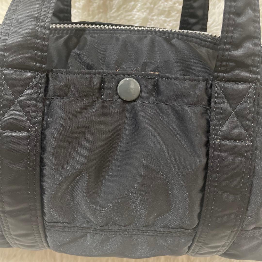 廃盤品　ポーター タンカー ミニボストンバッグ ミニドラム ミニダッフル黒